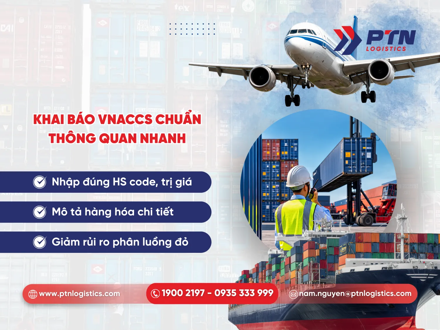 Khai báo VNACCS chuẩn và thông quan nhanh