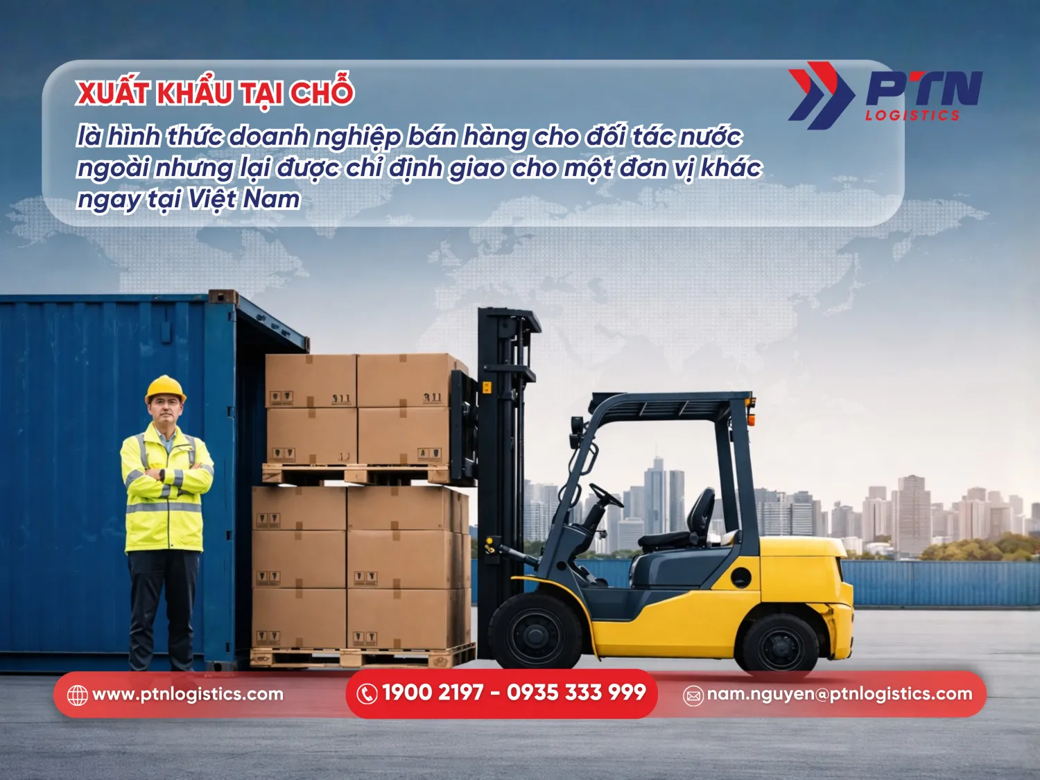 Khái niệm chi tiết về xuất khẩu tại chỗ