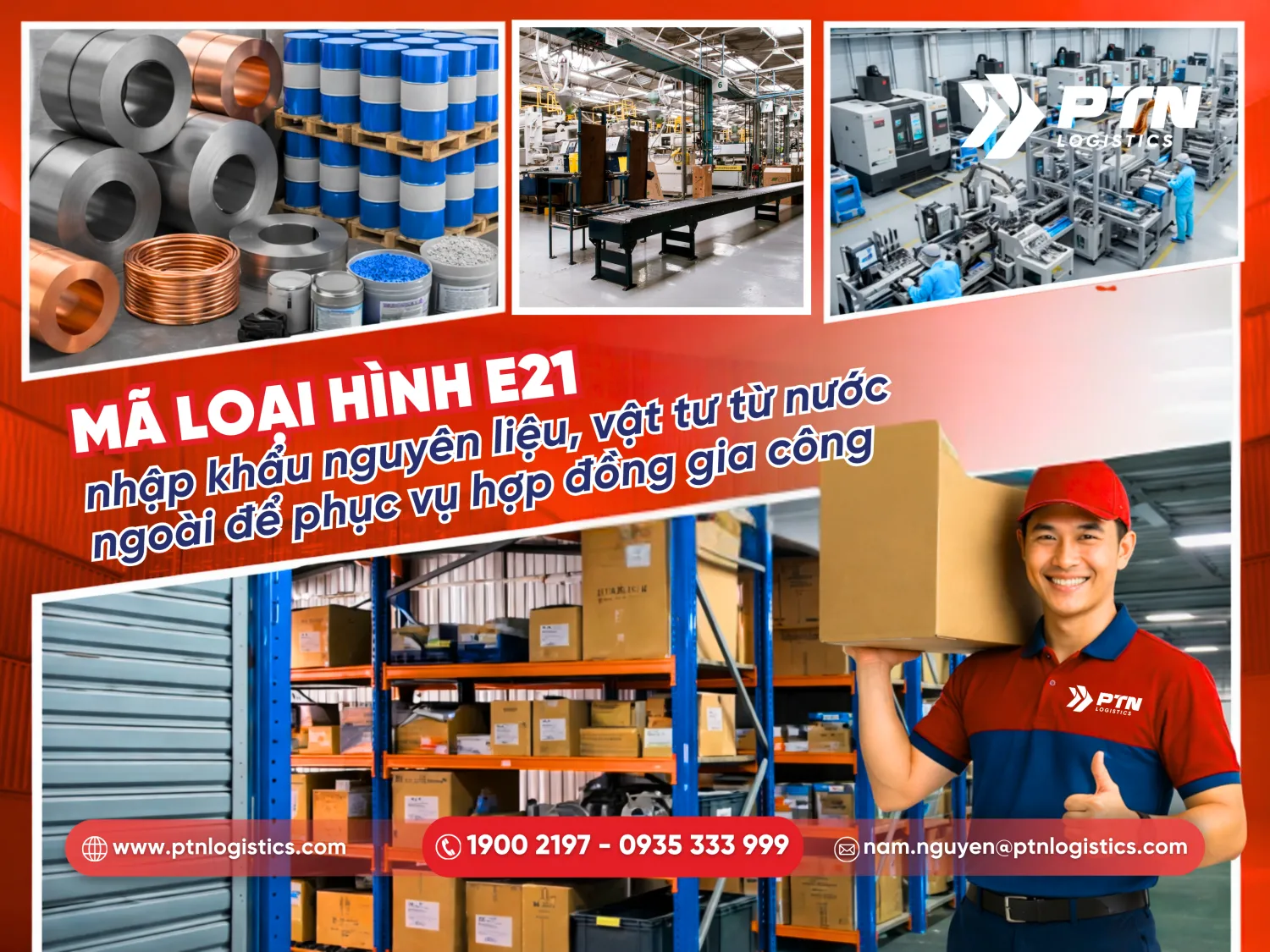 Khái niệm của mã loại hình E21 là gì?