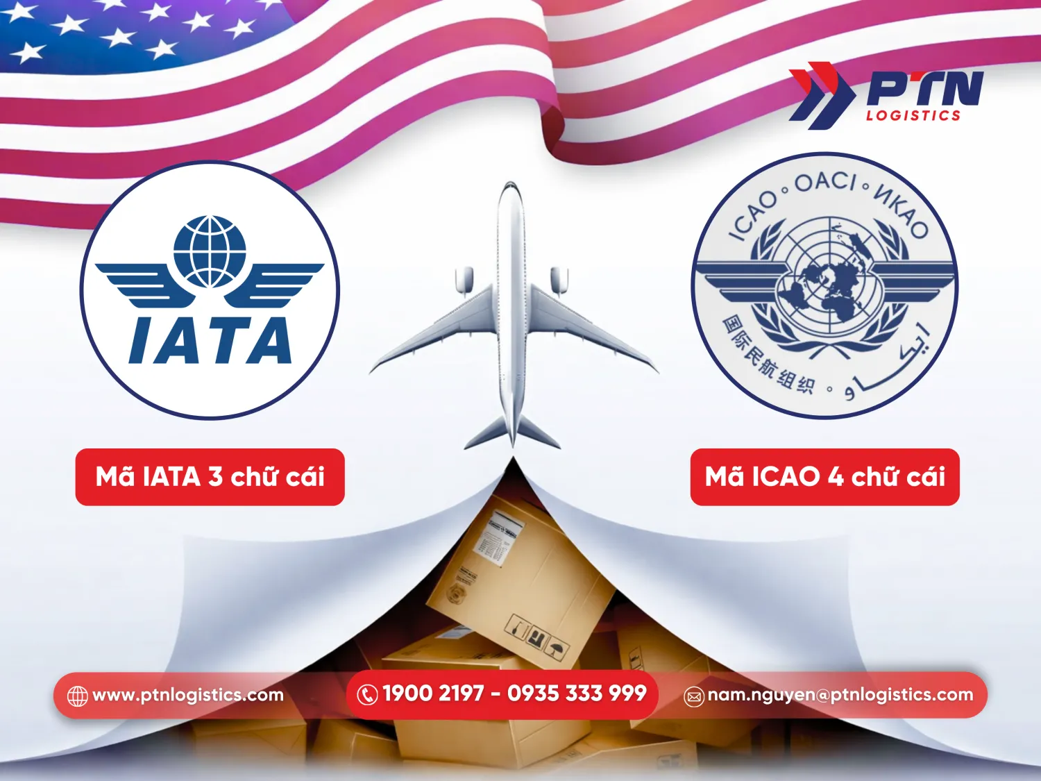 Khái niệm mã IATA và mã ICAO chi tiết