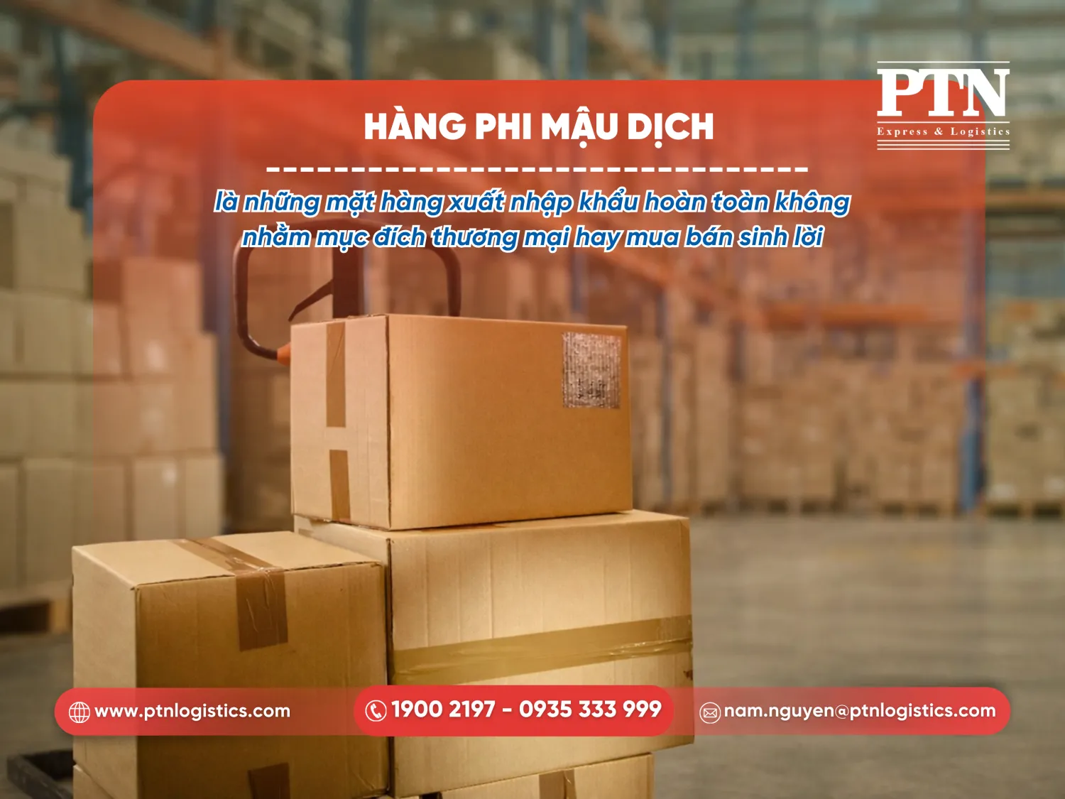 Khái niệm về hàng phi mậu dịch