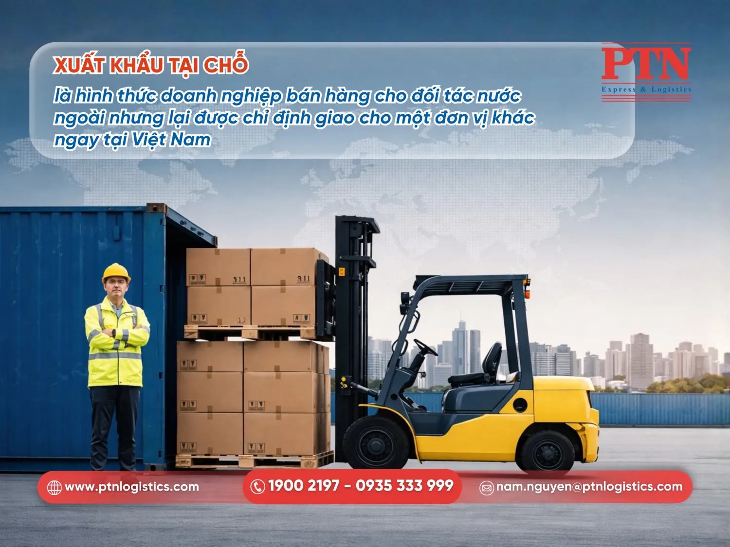 Khái niệm về xuất khẩu tại chỗ