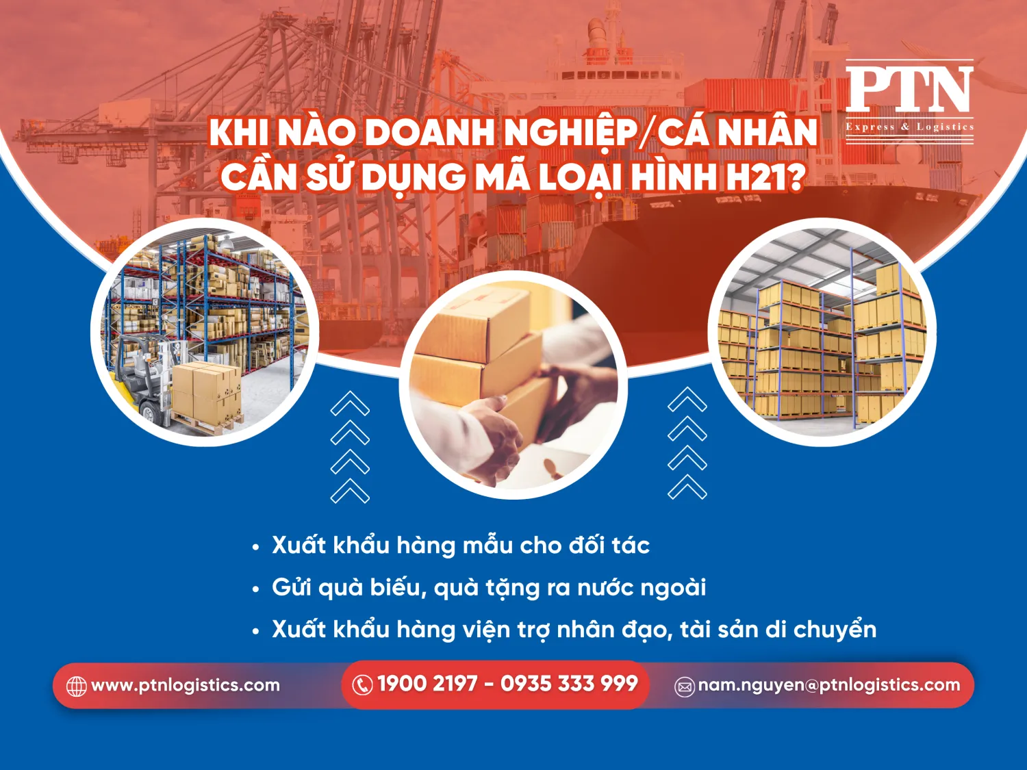 Khi nào doanh nghiệp/cá nhân cần sử dụng mã loại hình H21