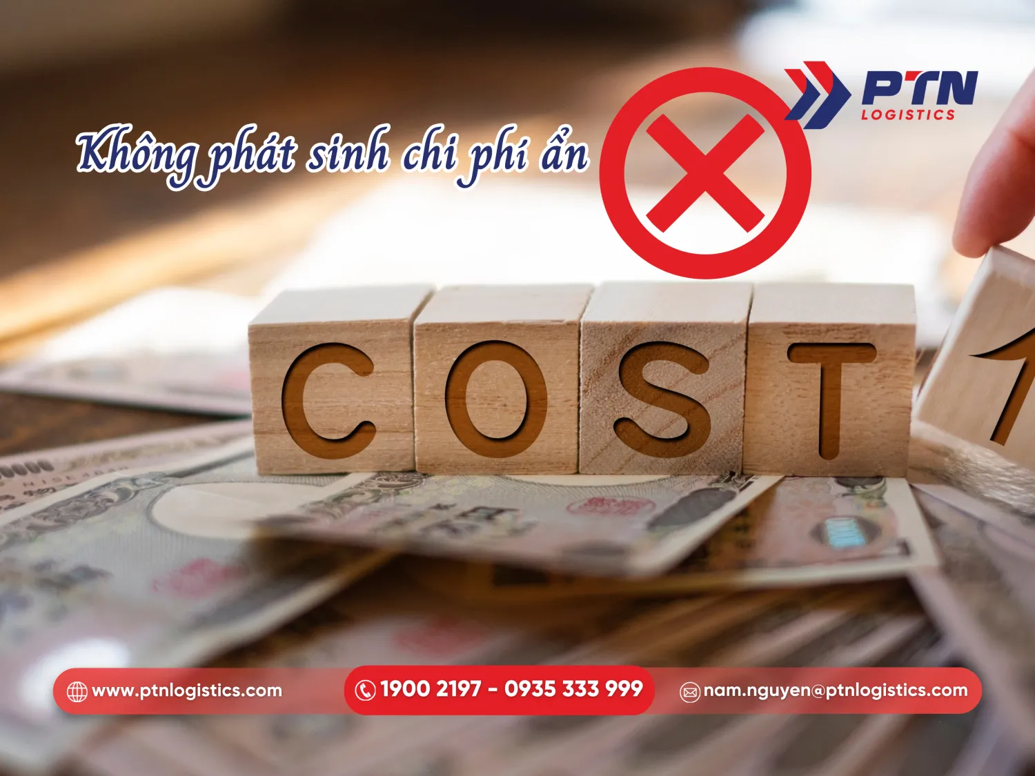 Không phát sinh chi phí ẩn trong toàn bộ dịch vụ