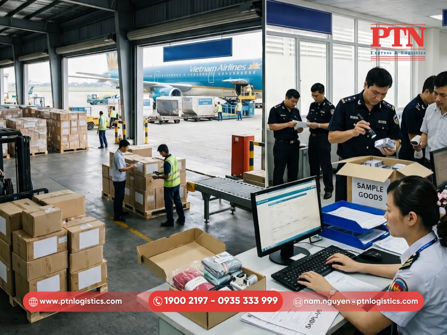 Làm thủ tục hải quan xuất khẩu tại Việt Nam