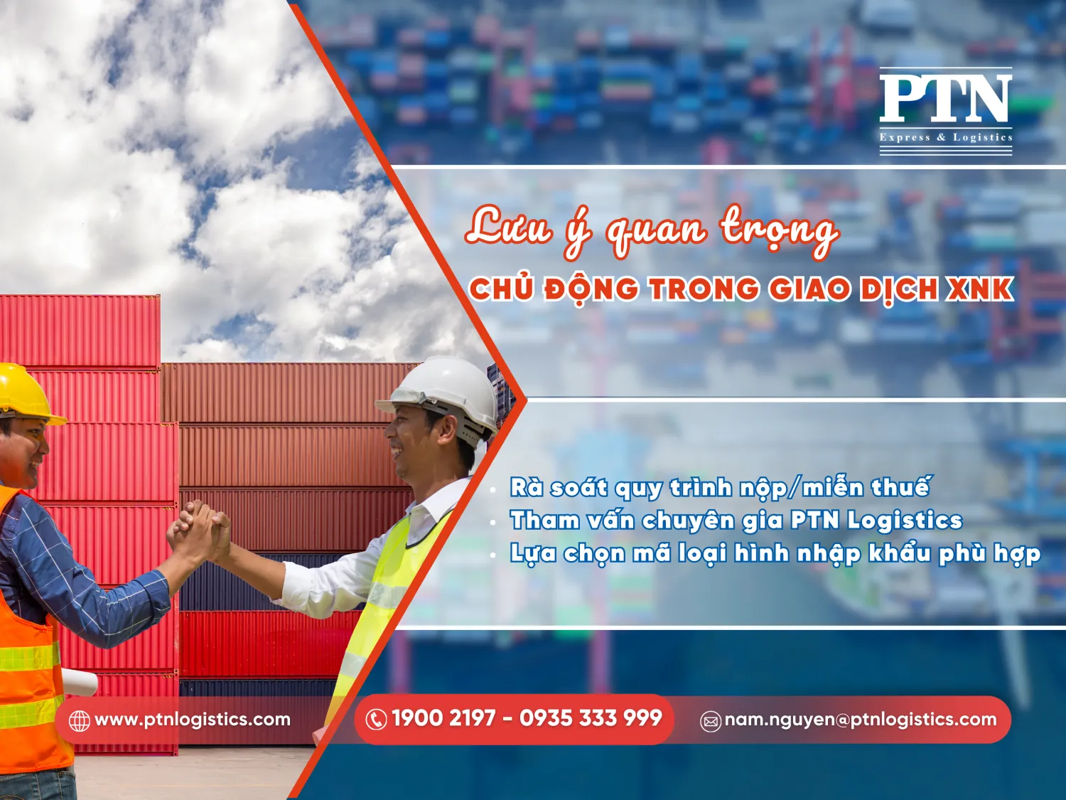 Lưu ý cho doanh nghiệp logistics