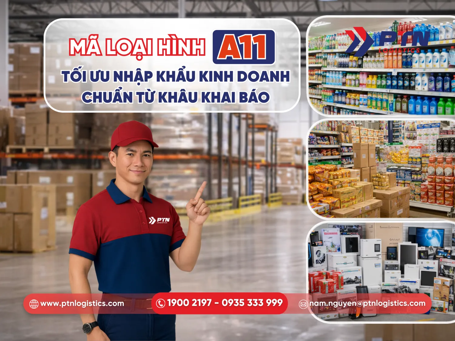 Mã loại hình A11 tối ưu nhập khẩu kinh doanh