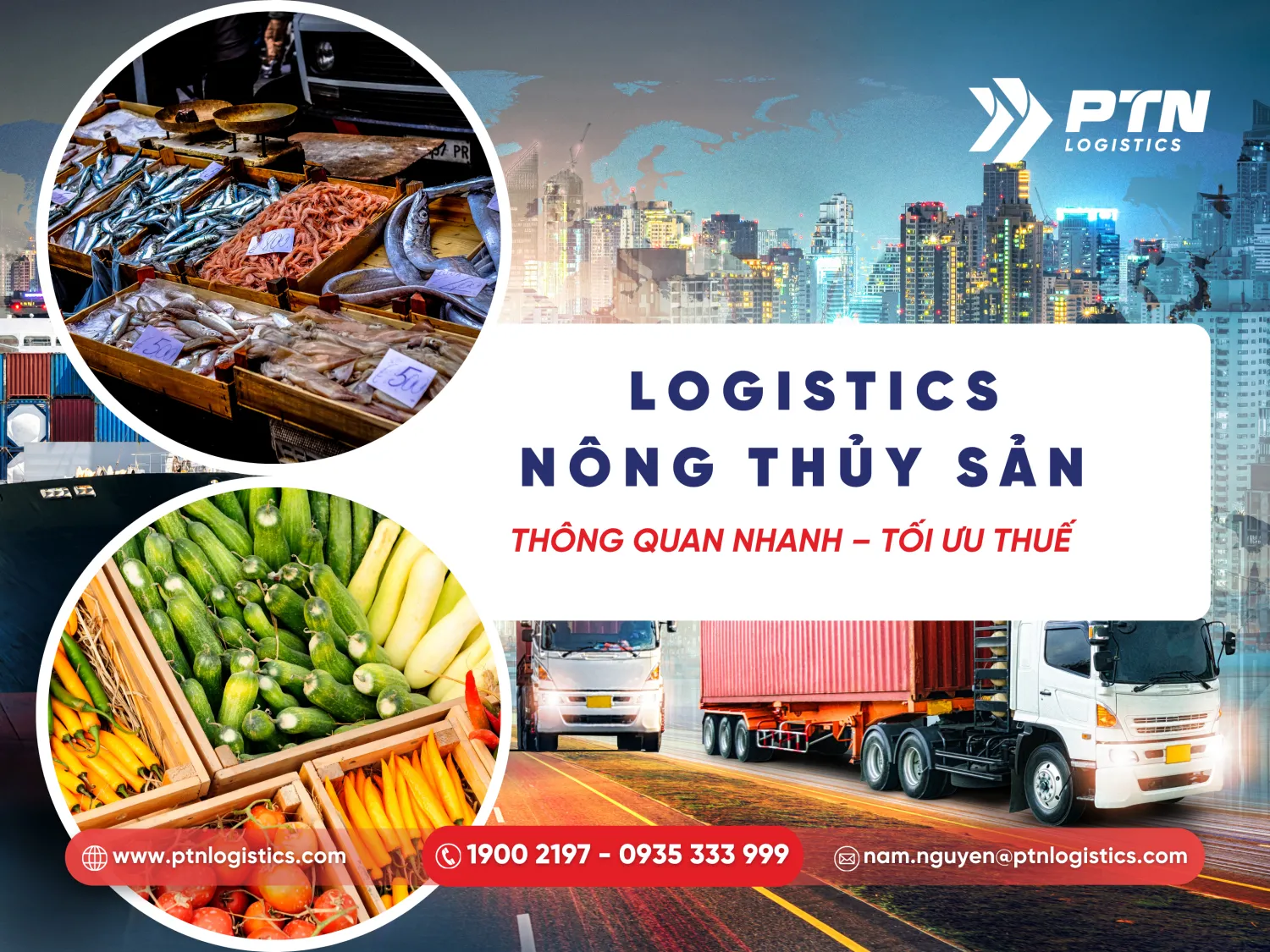 Mặt hàng nông sản và thủy sản