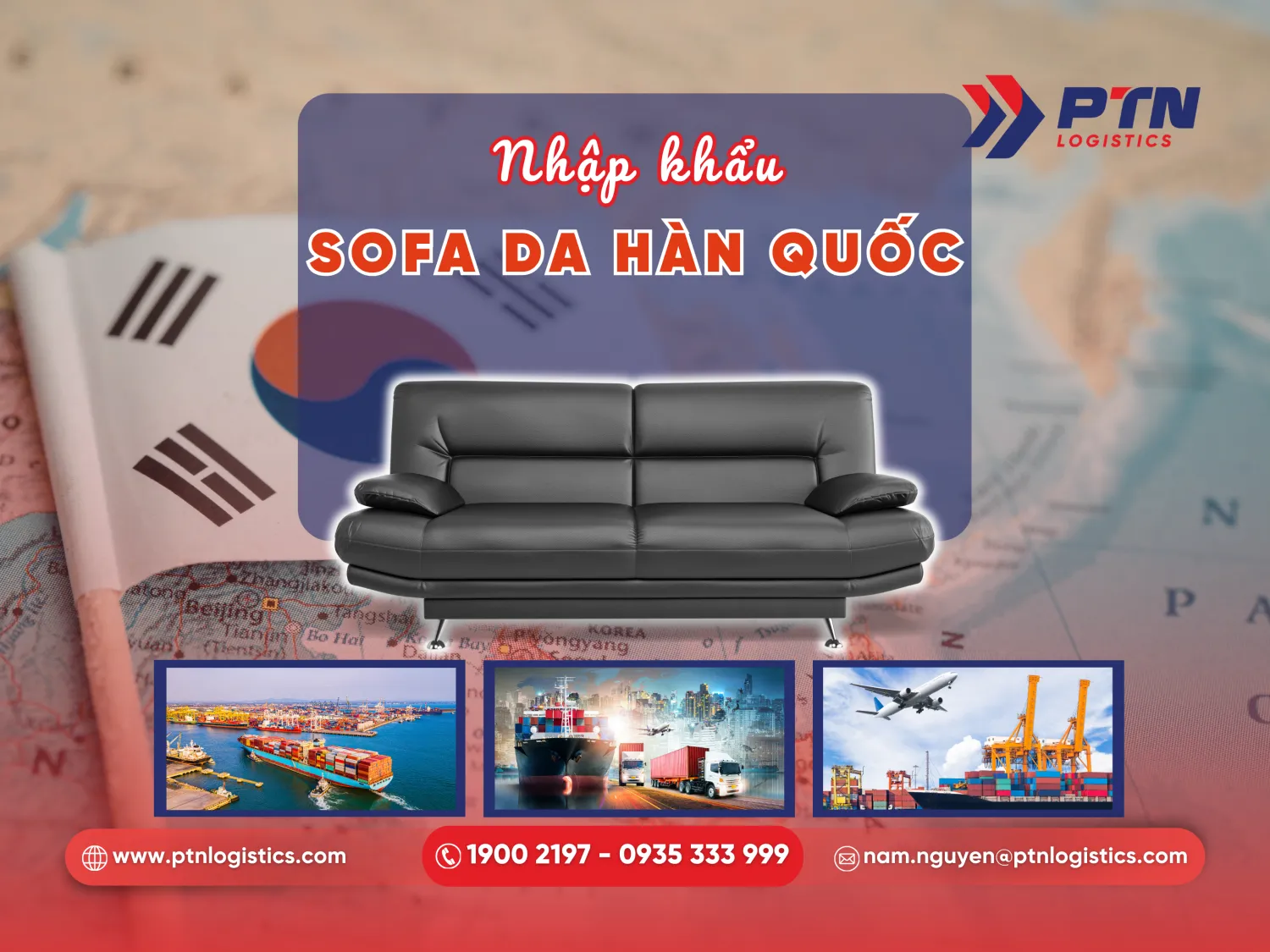 Mặt hàng sofa da nhập khẩu hàng quốc