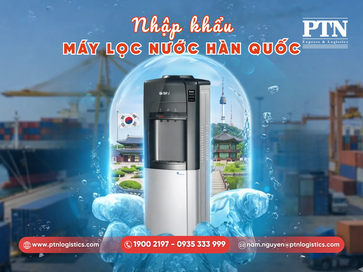 Máy lọc nước nhập khẩu Hàn Quốc