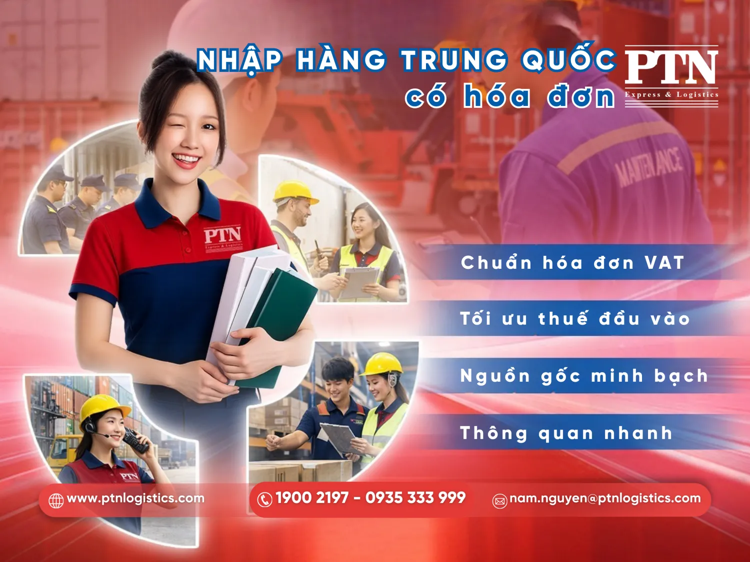 Nhập hàng Trung Quốc có hóa đơn