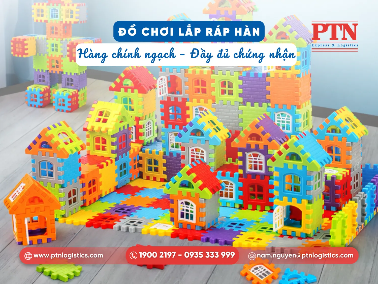 Nhập khẩu đồ chơi lắp ráp Hàn Quốc
