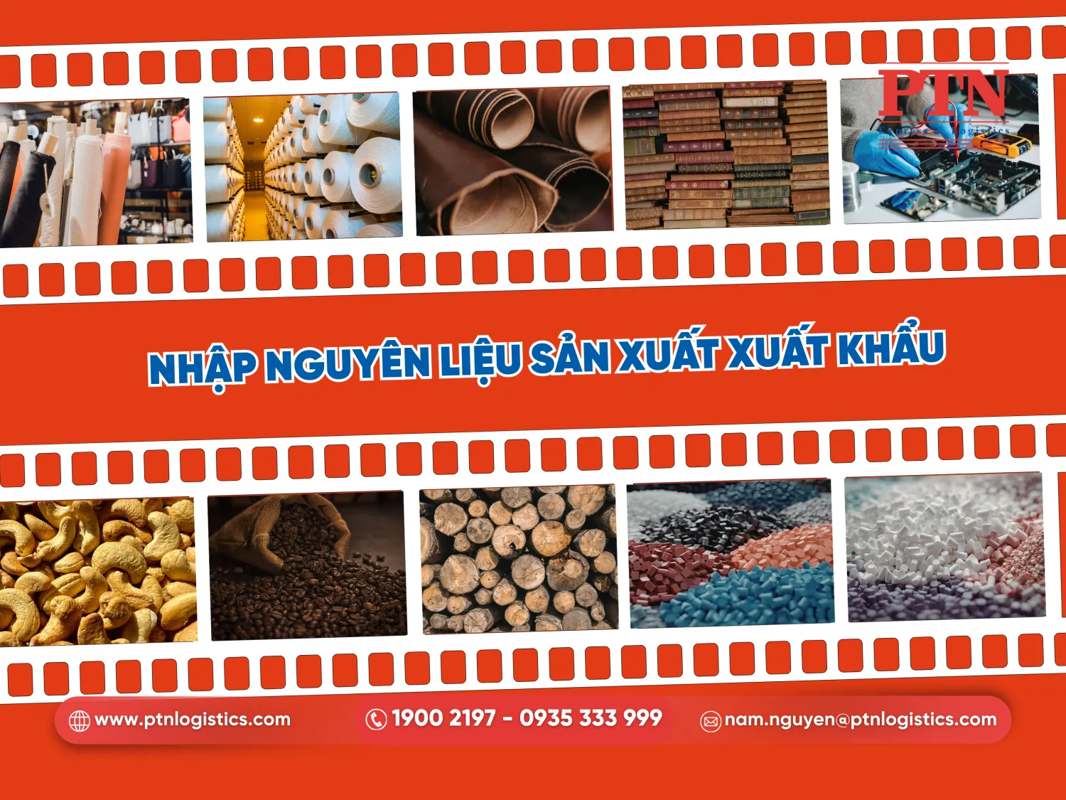 Nhập nguyên liệu sản xuất xuất khẩu