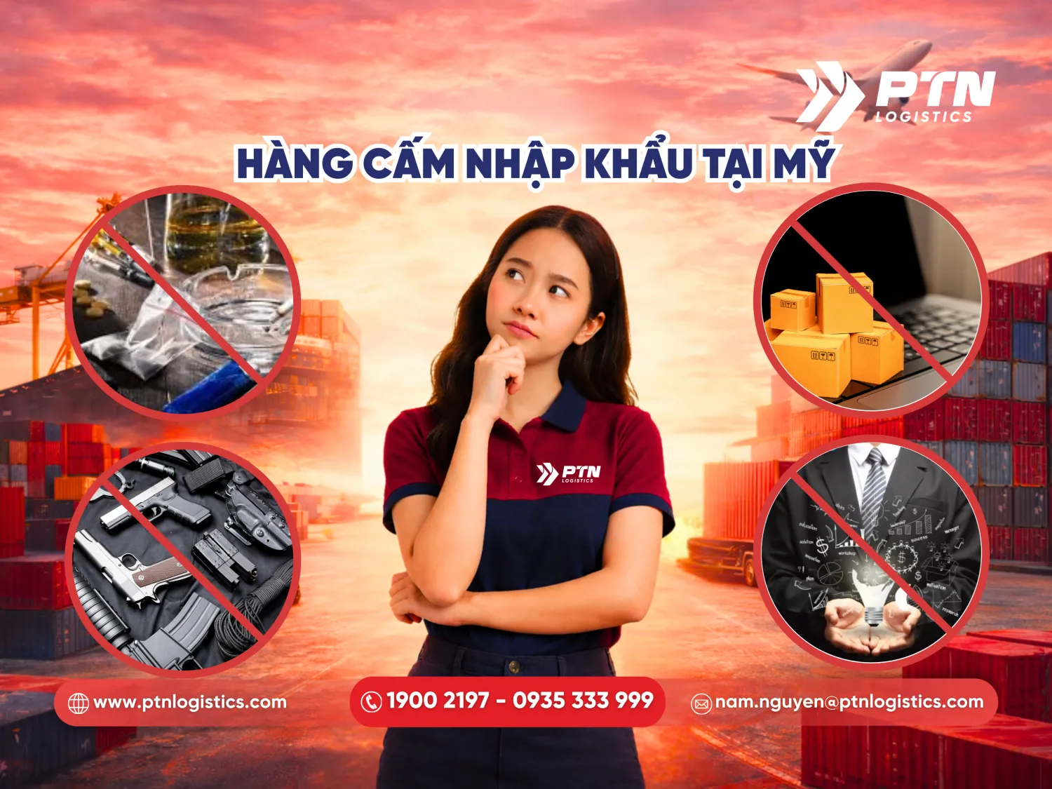 Những loại hàng cấm nhập khẩu tại Mỹ