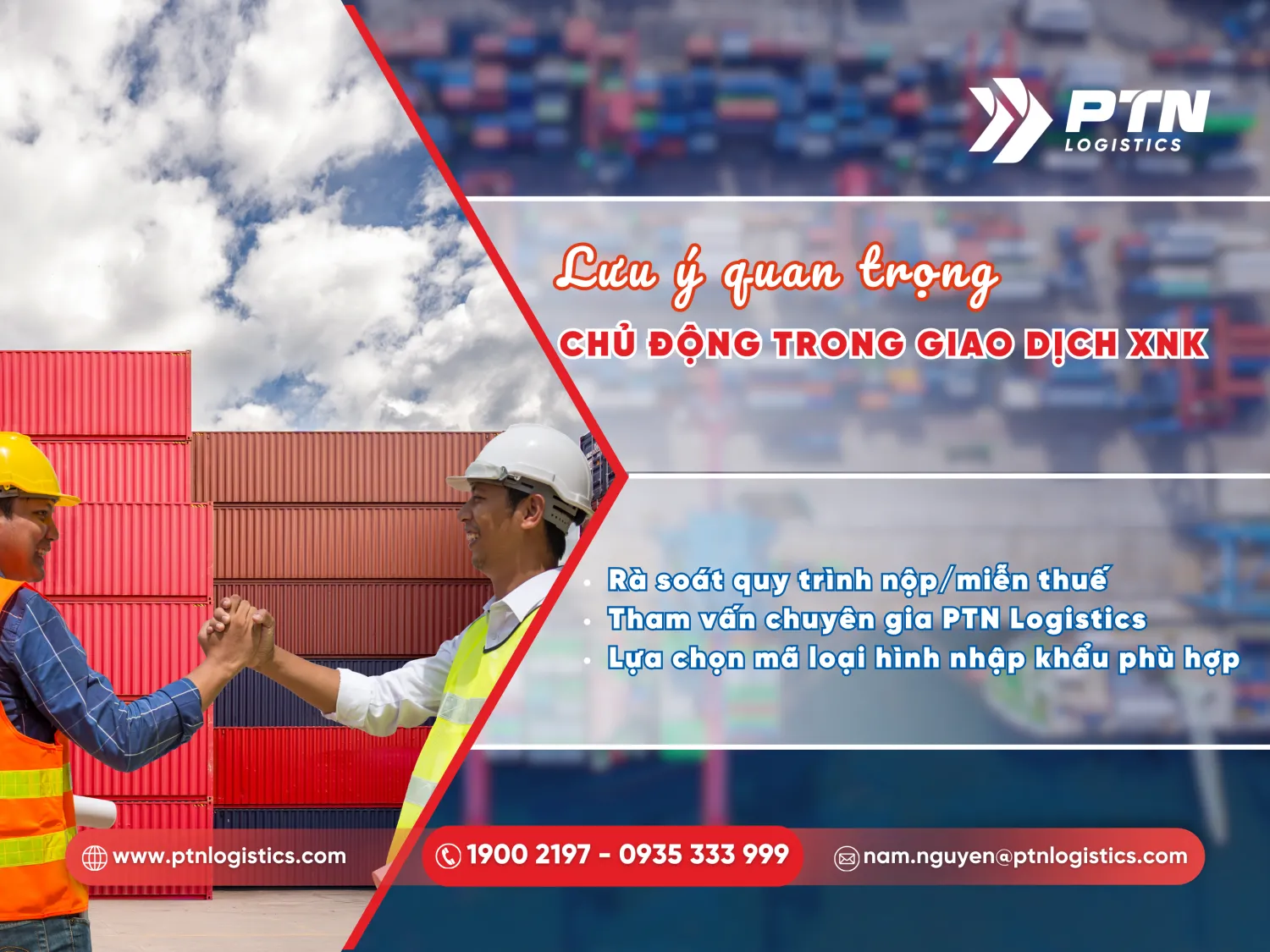 Những lưu ý cho doanh nghiệp logistics
