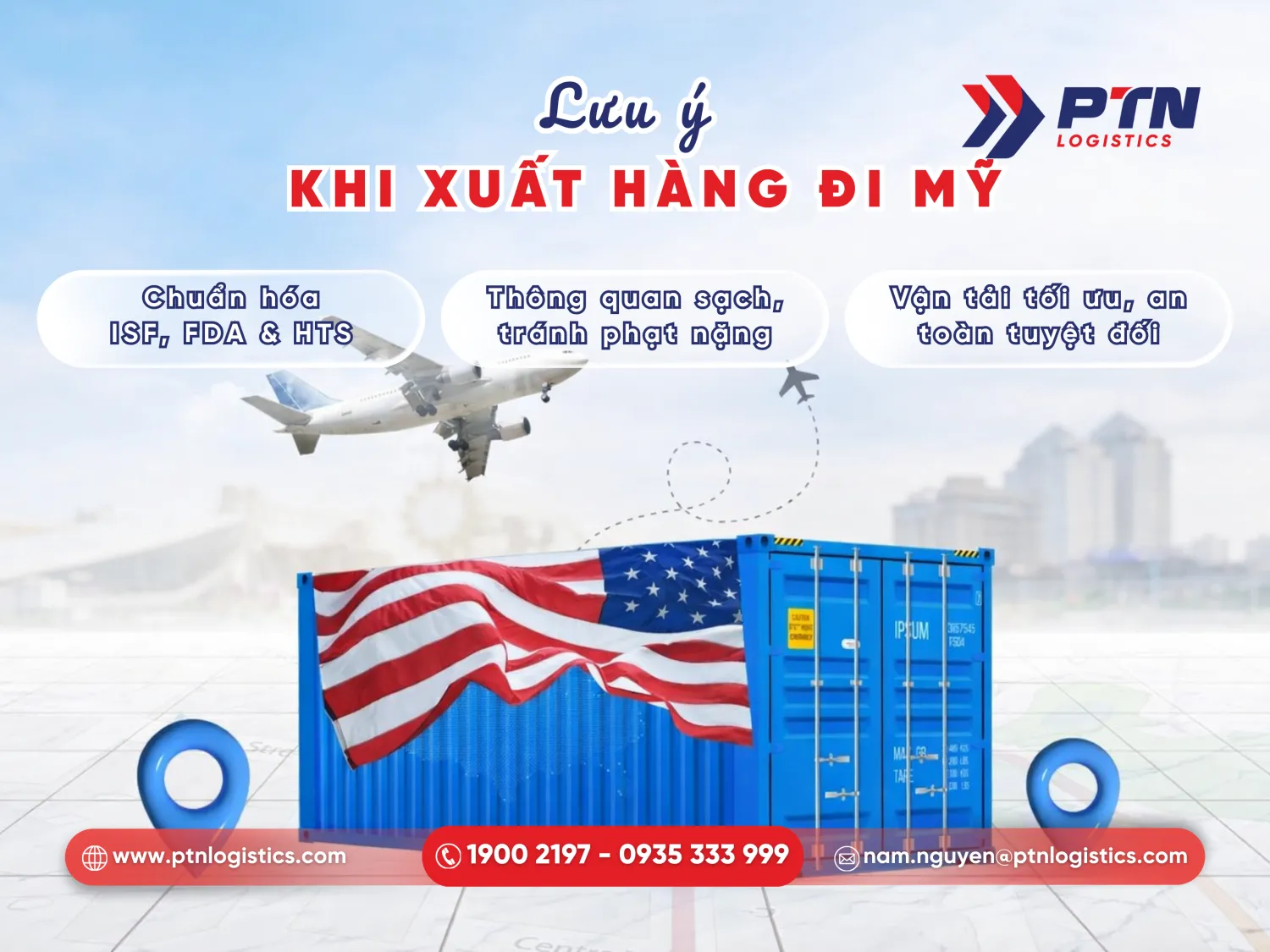 Những lưu ý khi xuất hàng đi Mỹ cần biết
