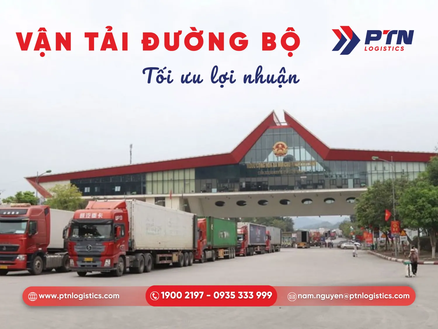 Phương thức vận chuyển đường bộ tiểu ngạch