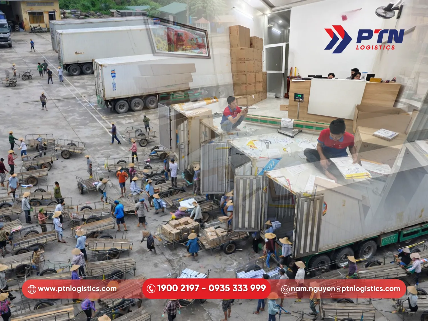 PTN Logistics là đối tác nhập hàng tiểu ngạch chuyên nghiệp