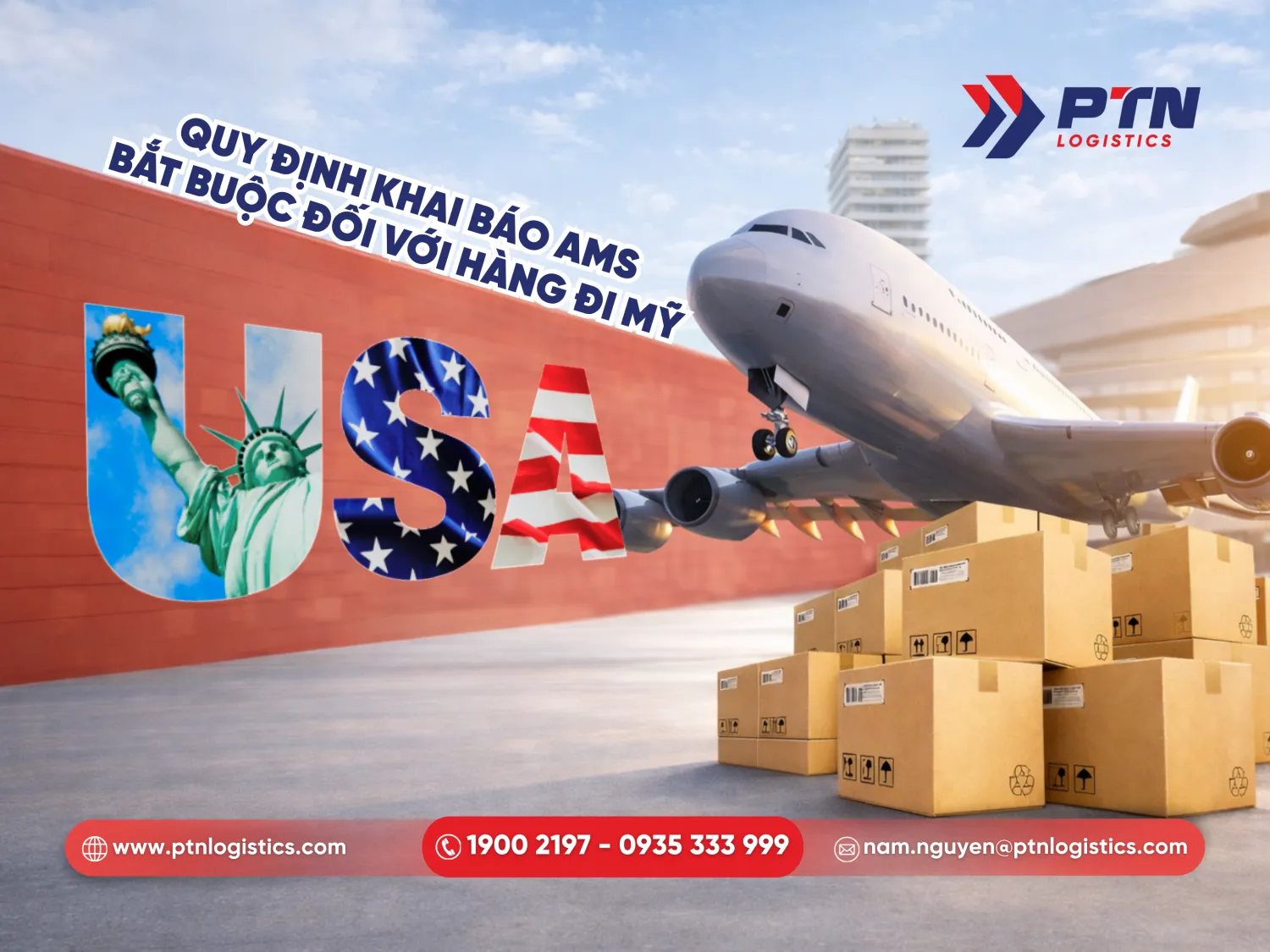 Quy định khai báo AMS bắt buộc đối với hàng hóa đi Mỹ