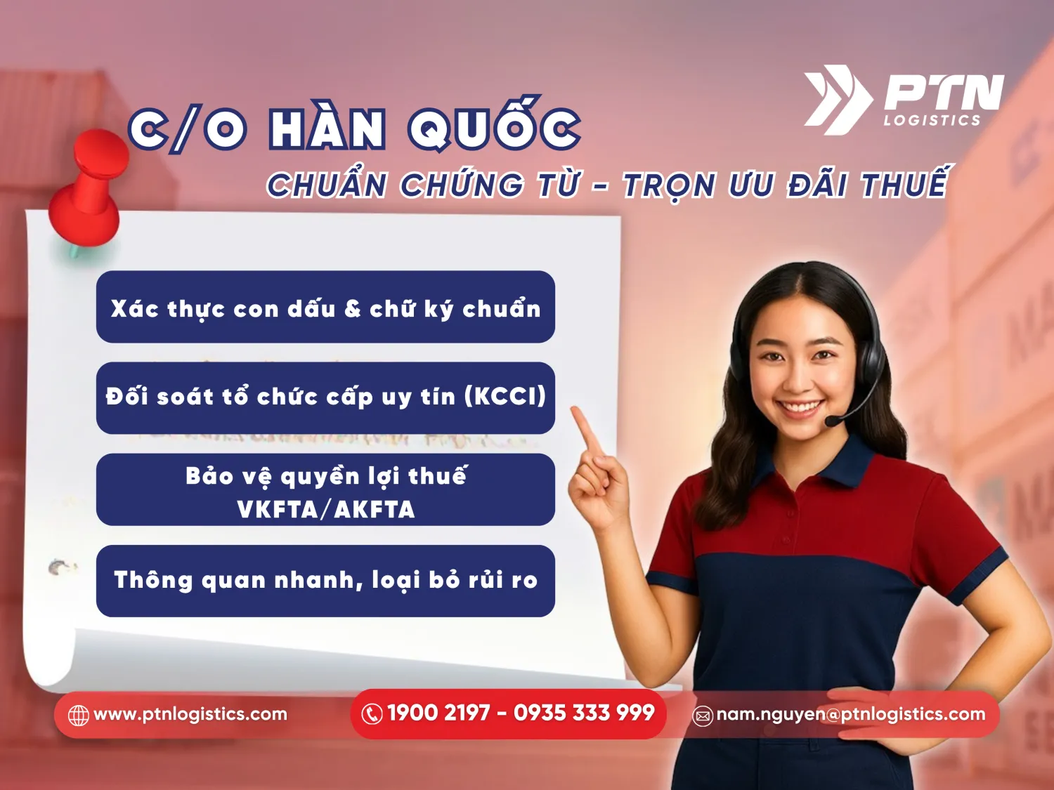 Quy trình kiểm tra tính hợp lệ của giấy chứng nhận C/O