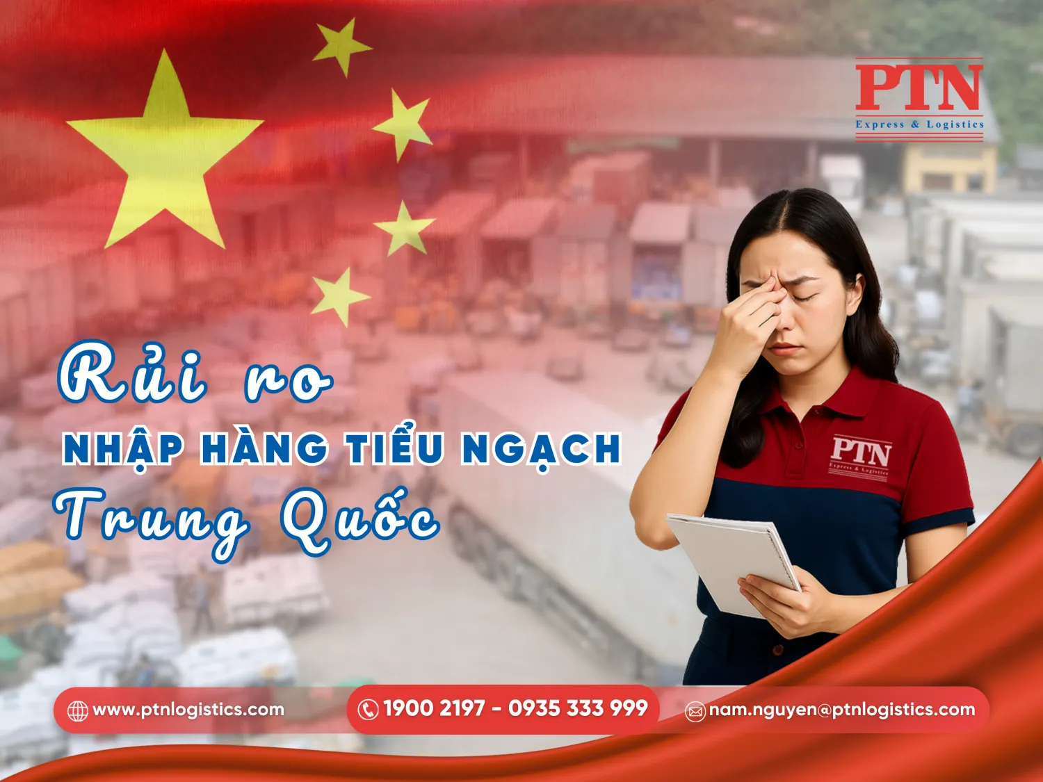 rủi ro nhập hàng tiểu ngạch Trung Quốc