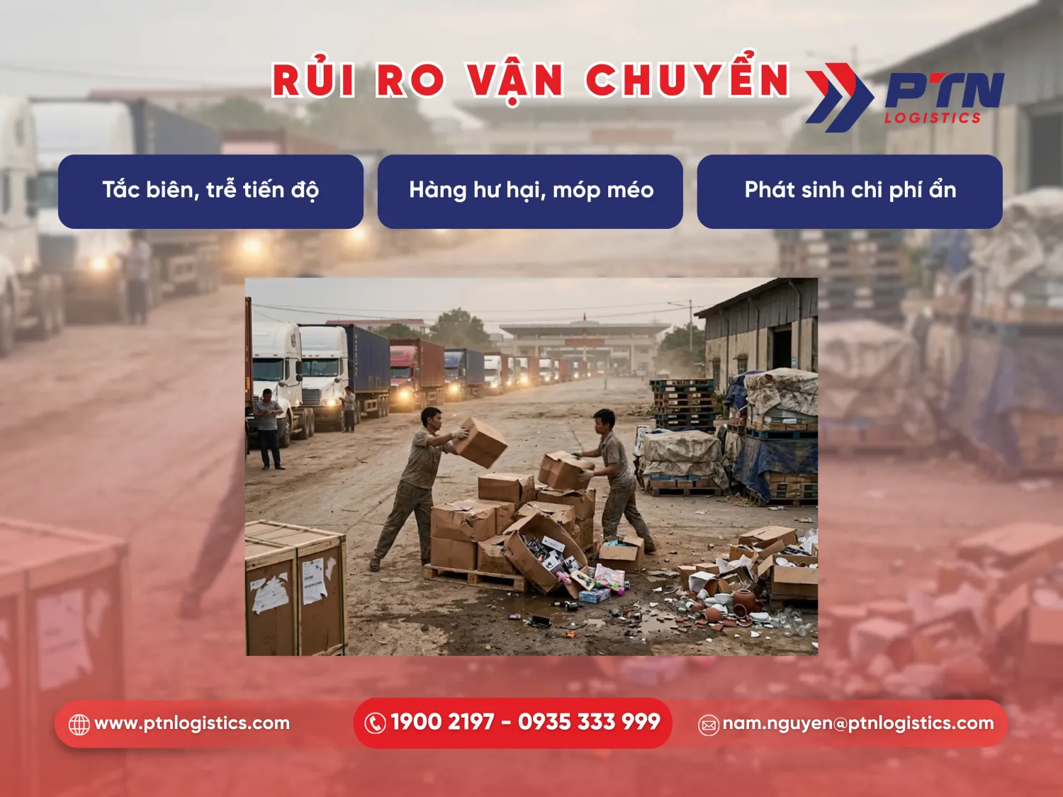 Rủi ro về vận chuyển hàng hóa
