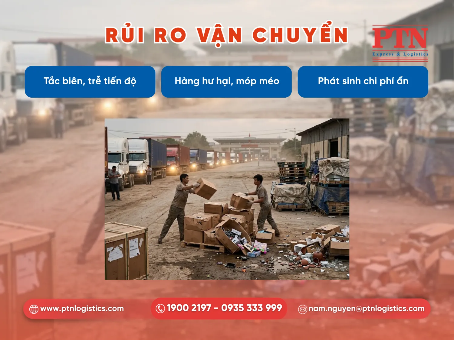Rủi ro về vận chuyển