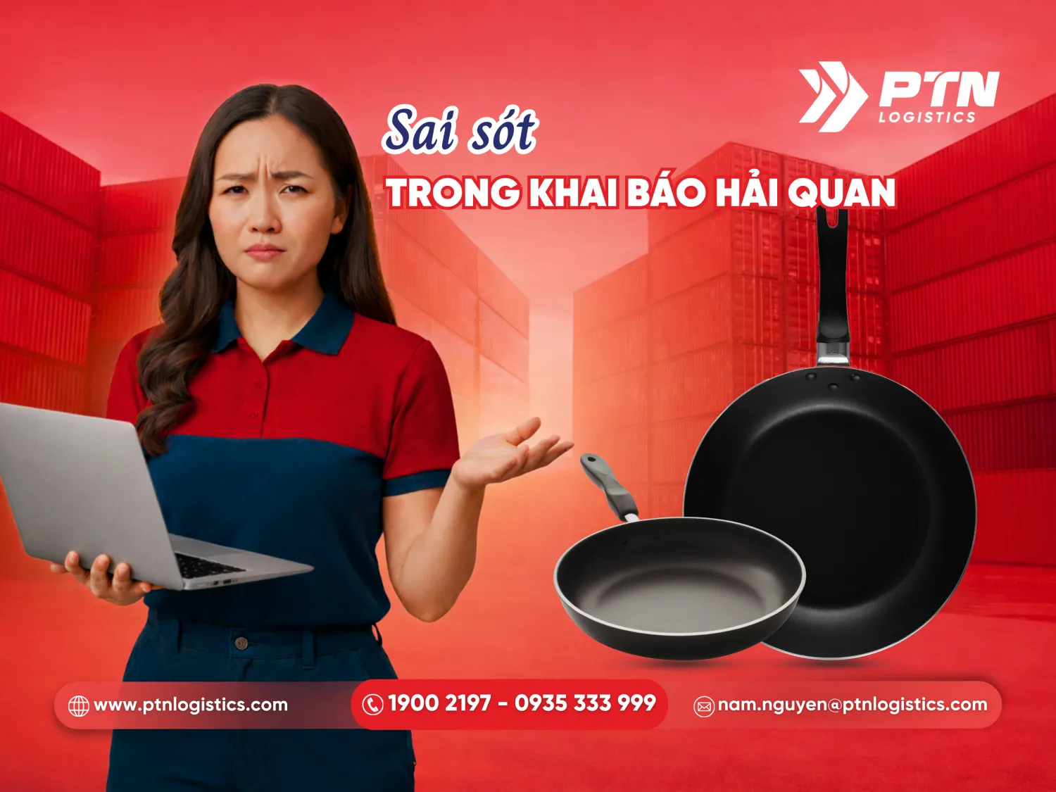 Sai sót trong quá trình khai báo hải quan