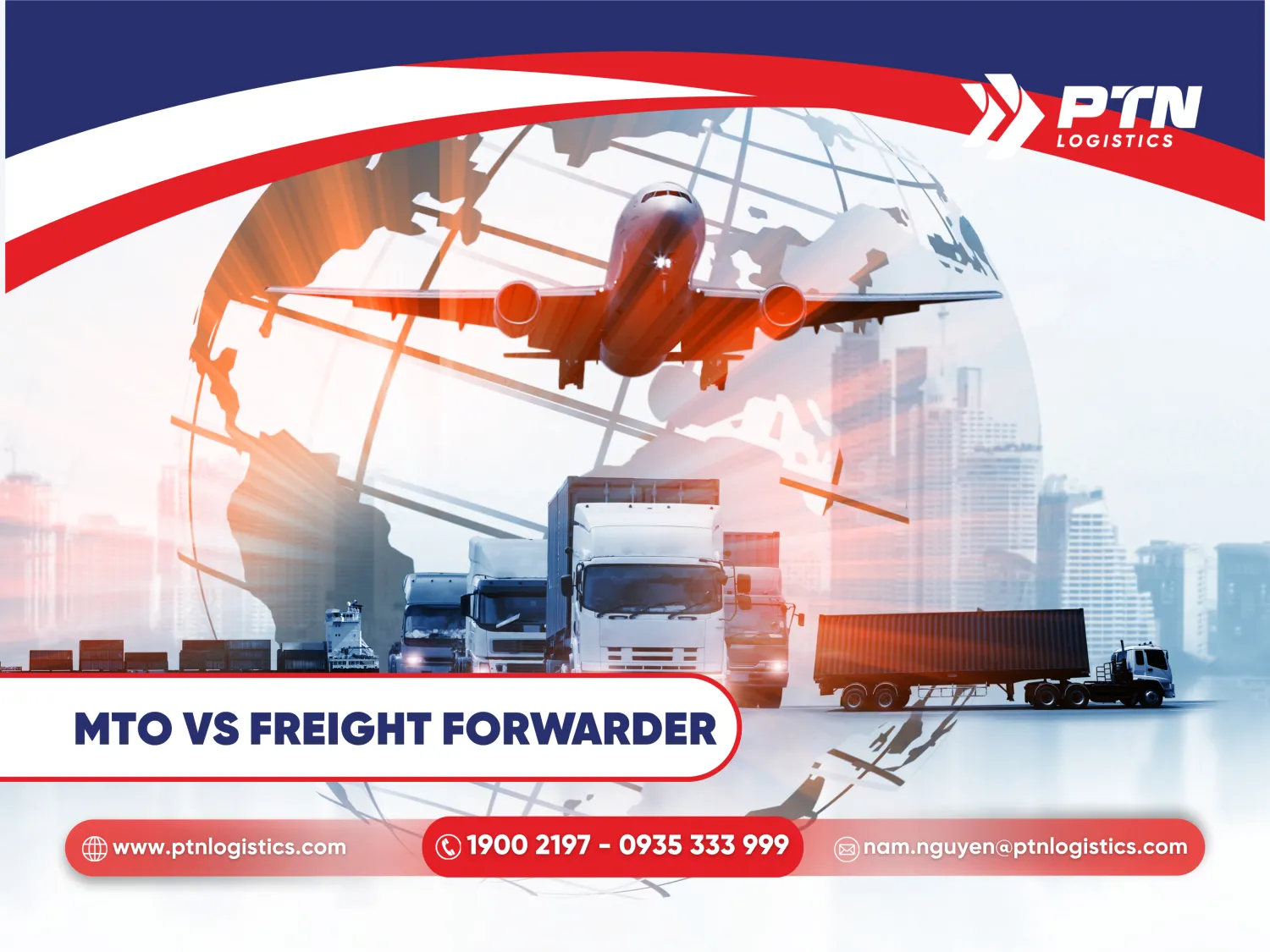 So sánh MTO với freight forwarder