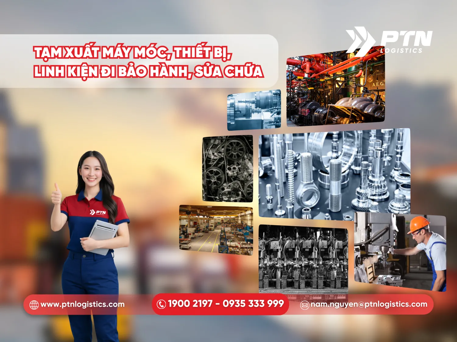 Tạm xuất máy móc thiết bị và linh kiện điện tử đi bảo hành, sửa chữa