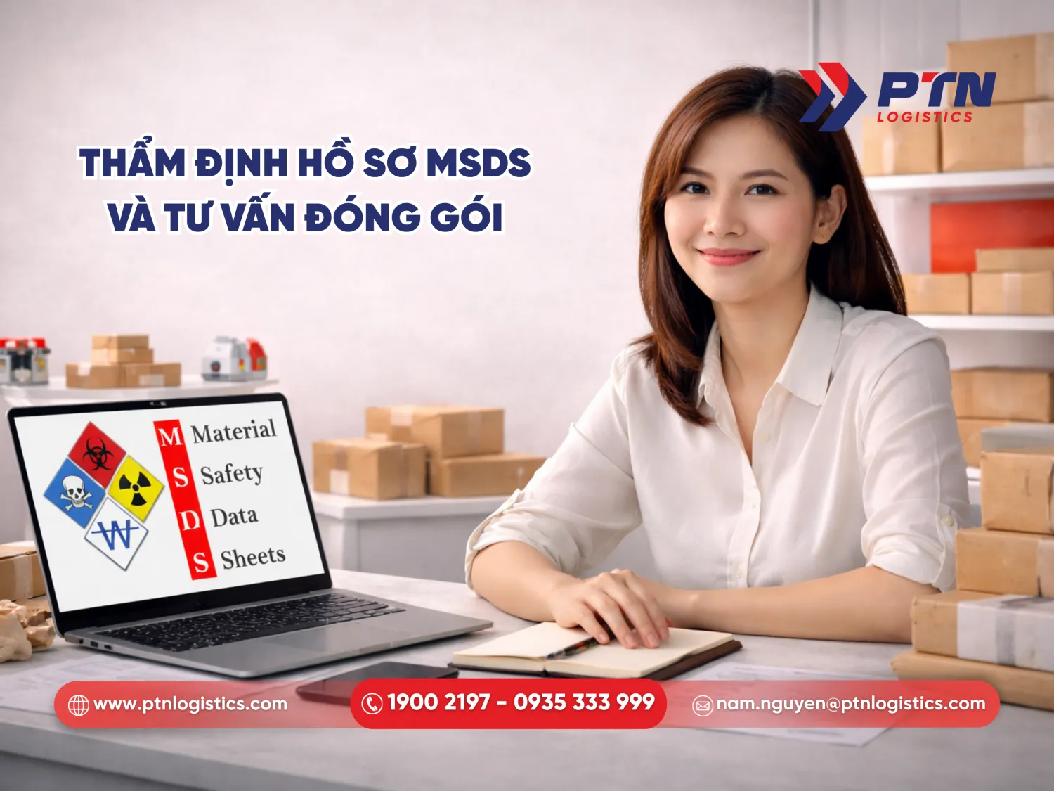 Thẩm định hồ sơ MSDS và tư vấn đóng gói chuẩn