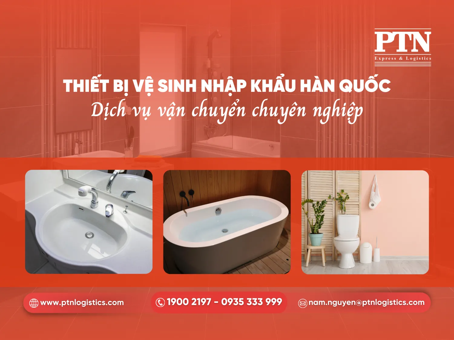 Thiết bị vệ sinh nhập khẩu Hàn Quốc