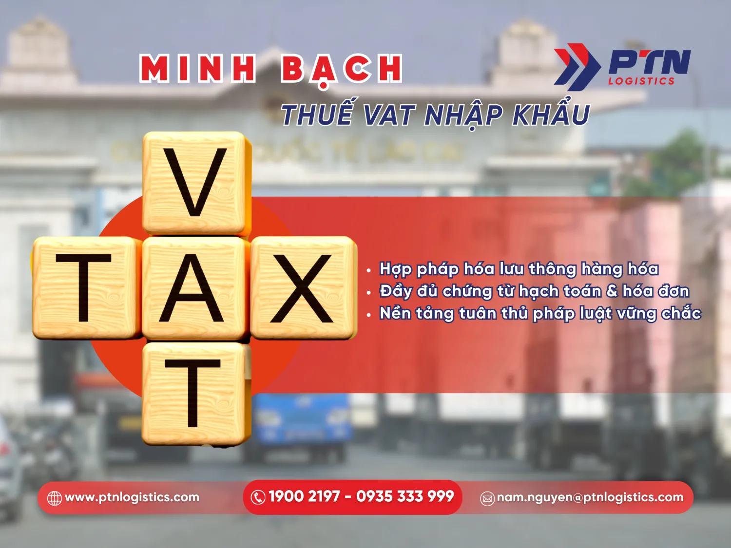 Thuế giá trị gia tăng VAT đối với hàng biên mậu