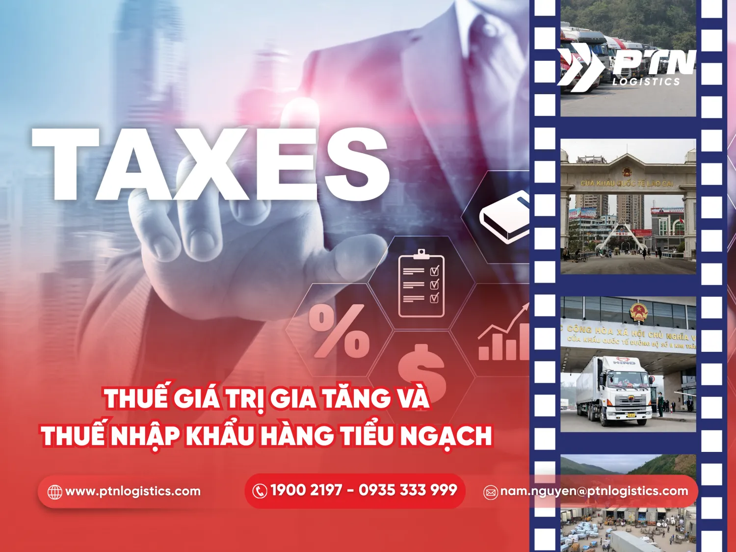 Thuế giá trị gia tăng (VAT) và thuế nhập khẩu hàng tiểu ngạch
