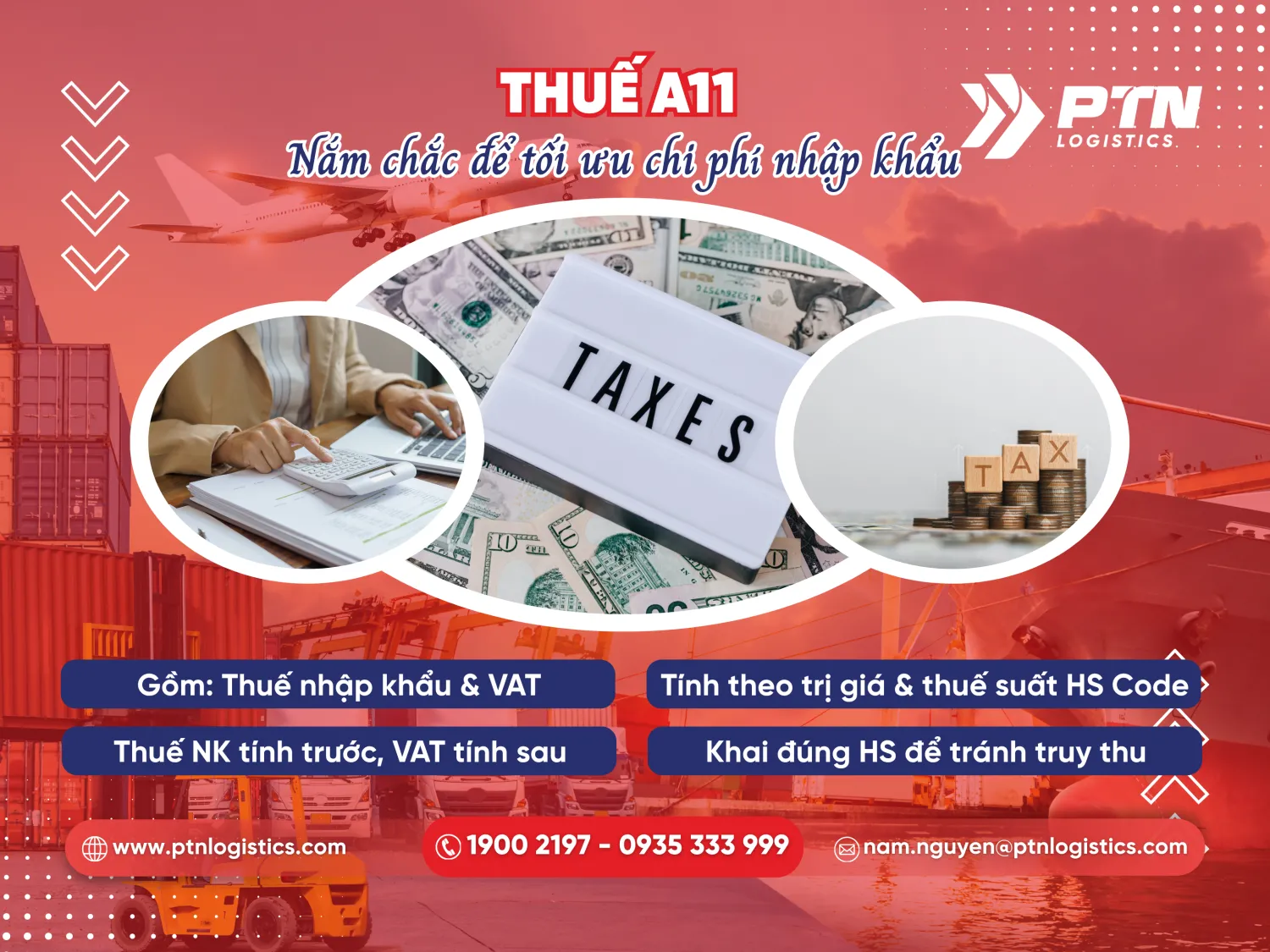 Thuế mã loại hình A11: Nắm chắc để tối ưu cho chi phí nhập khẩu
