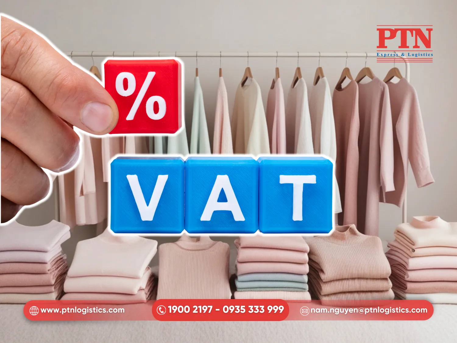 Thuế VAT cho mặt hàng thời trang