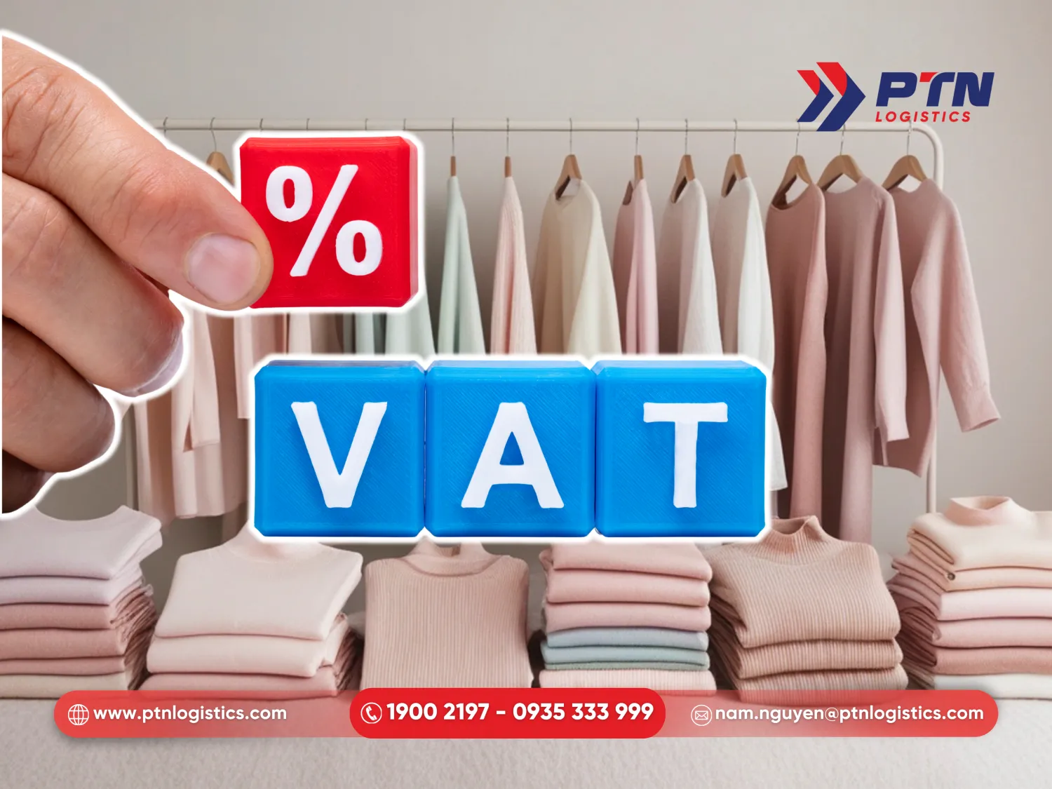 Thuế VAT dành cho mặt hàng thời trang