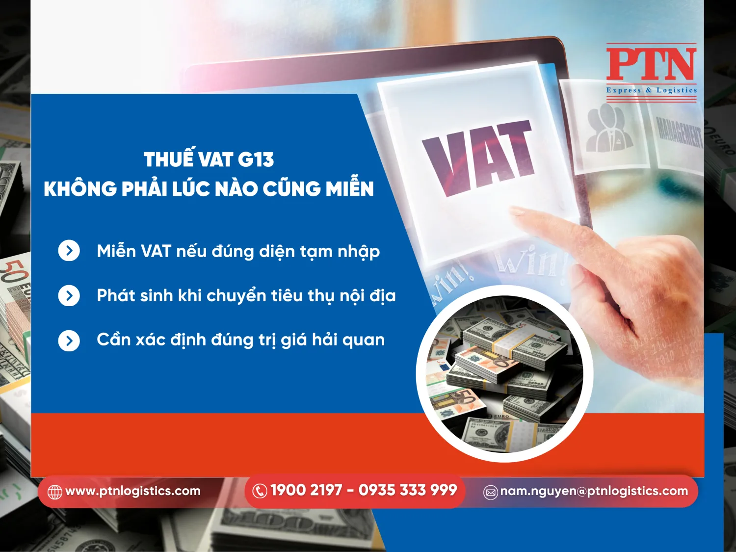 Thuế VAT G13 không phải lúc nào cũng được miễn