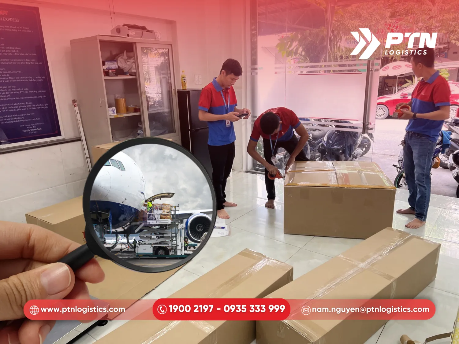 Tiến hành đóng gói hàng đúng chuẩn