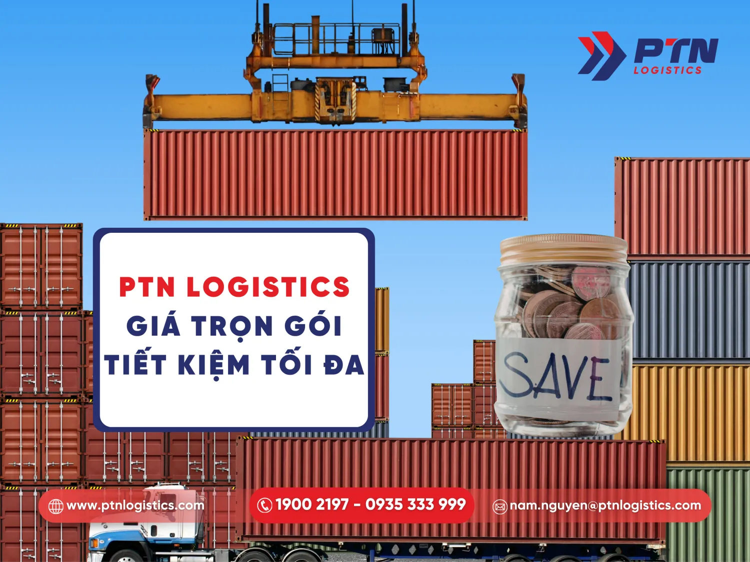Tiết kiệm chi phí vận chuyển cùng PTN