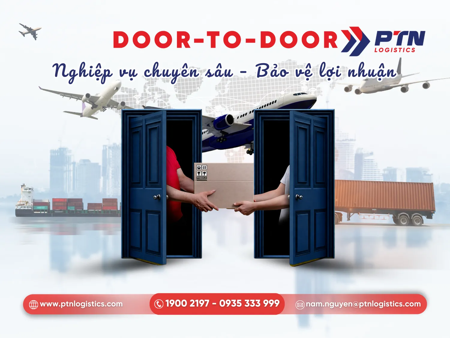 Tìm hiểu dịch vụ vận chuyển door-to-door