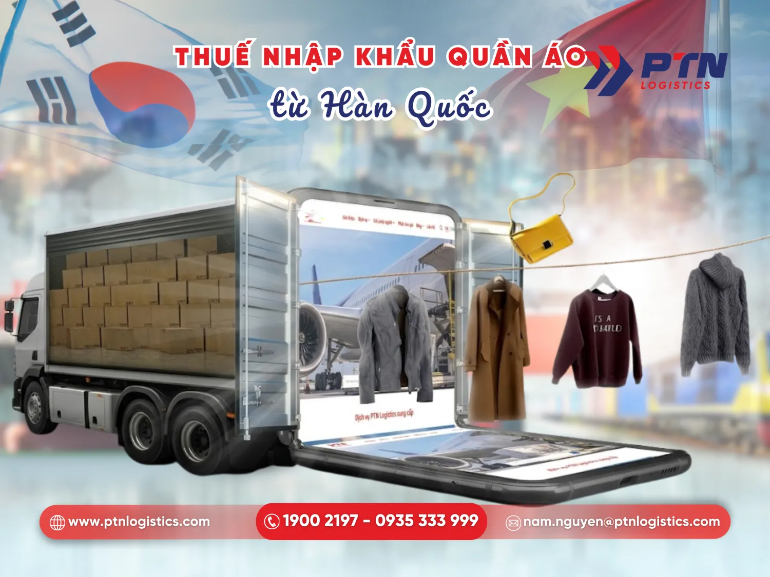 Tìm hiểu thuế nhập khẩu quần áo từ Hàn Quốc