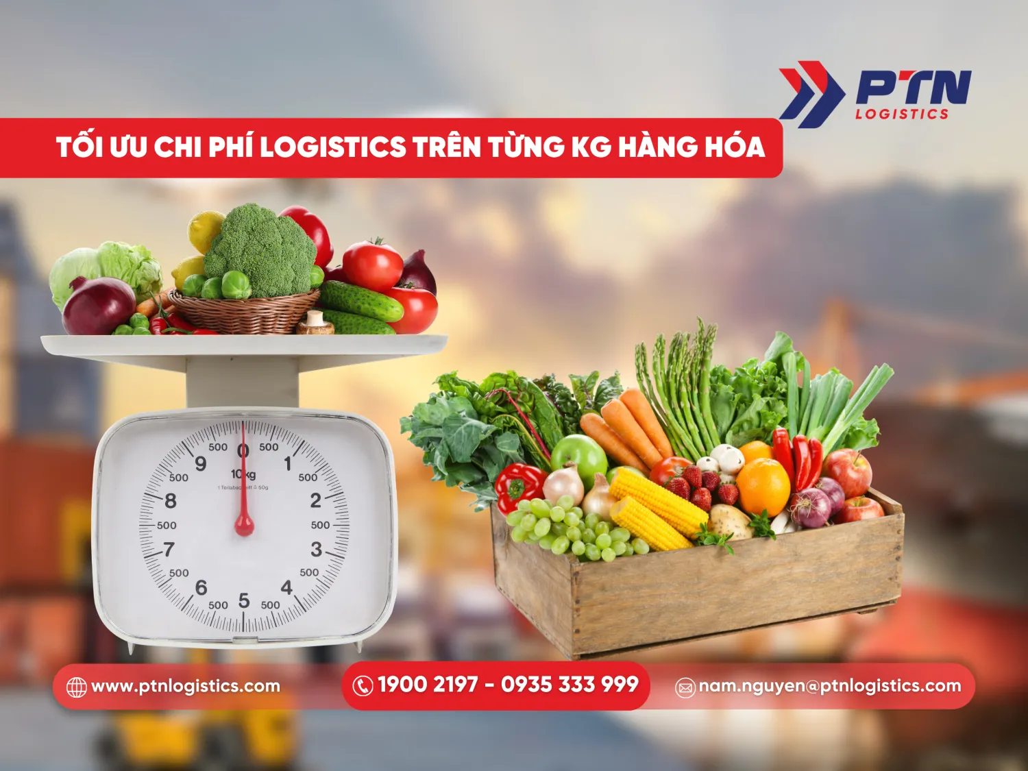 Tối ưu chi phí logistics trên mỗi kg hàng hóa