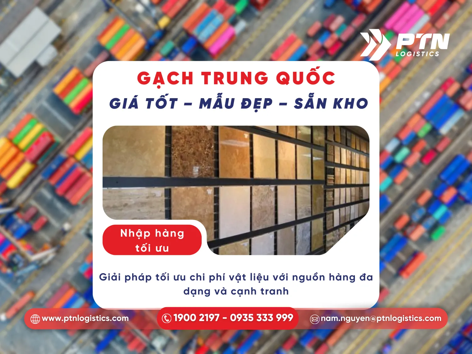 Tổng quan về giá gạch nhập khẩu Trung Quốc