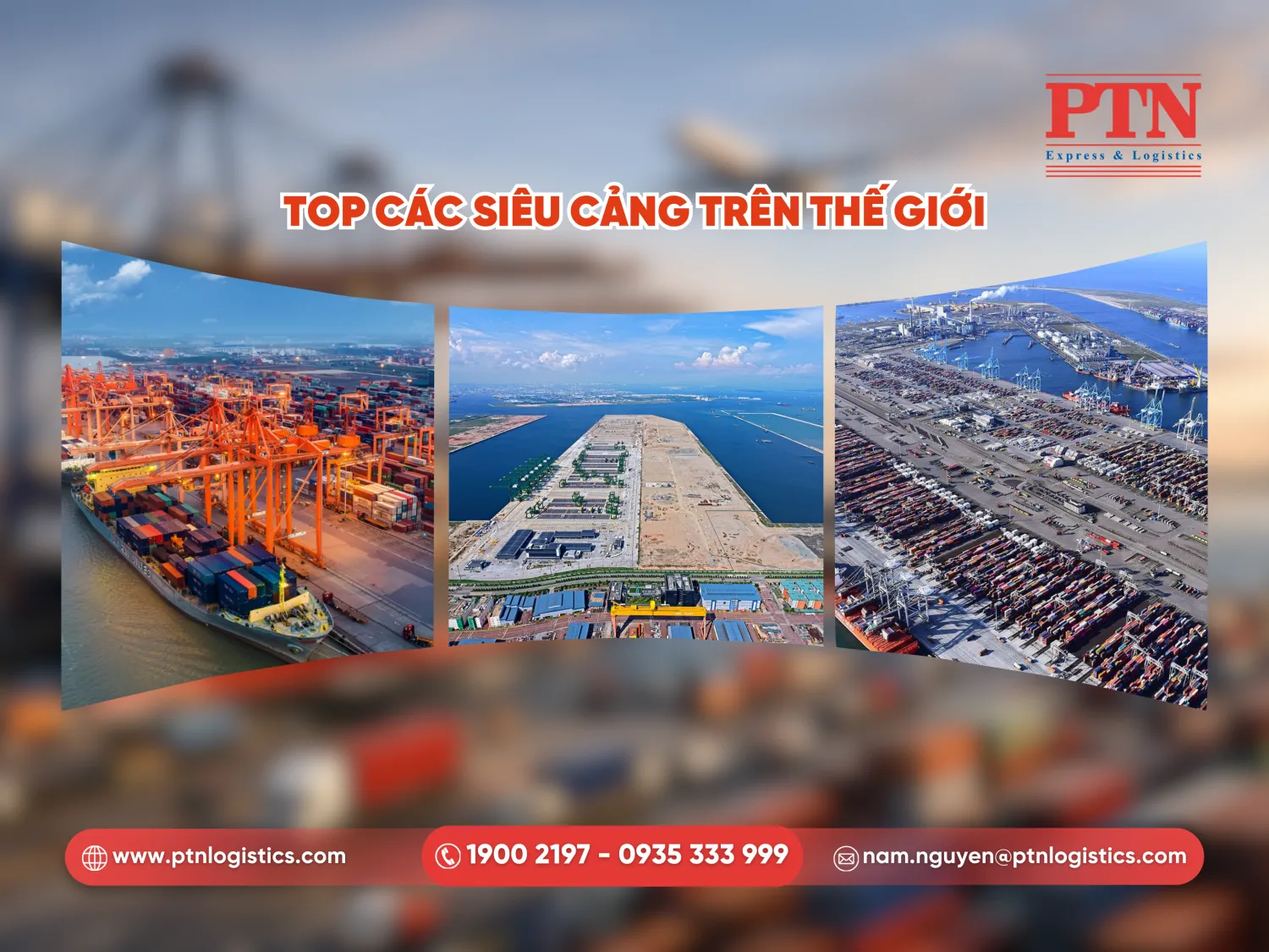 Top các siêu cảng trên thế giới