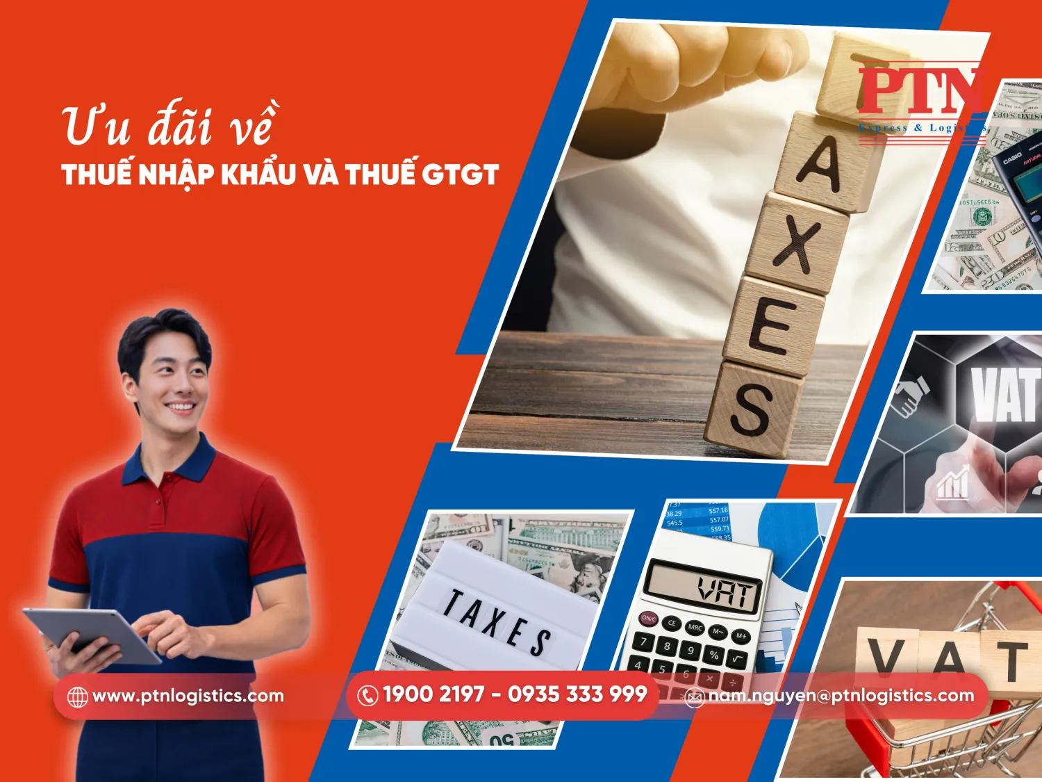 Ưu đãi về thuế nhập khẩu và thuế GTGT