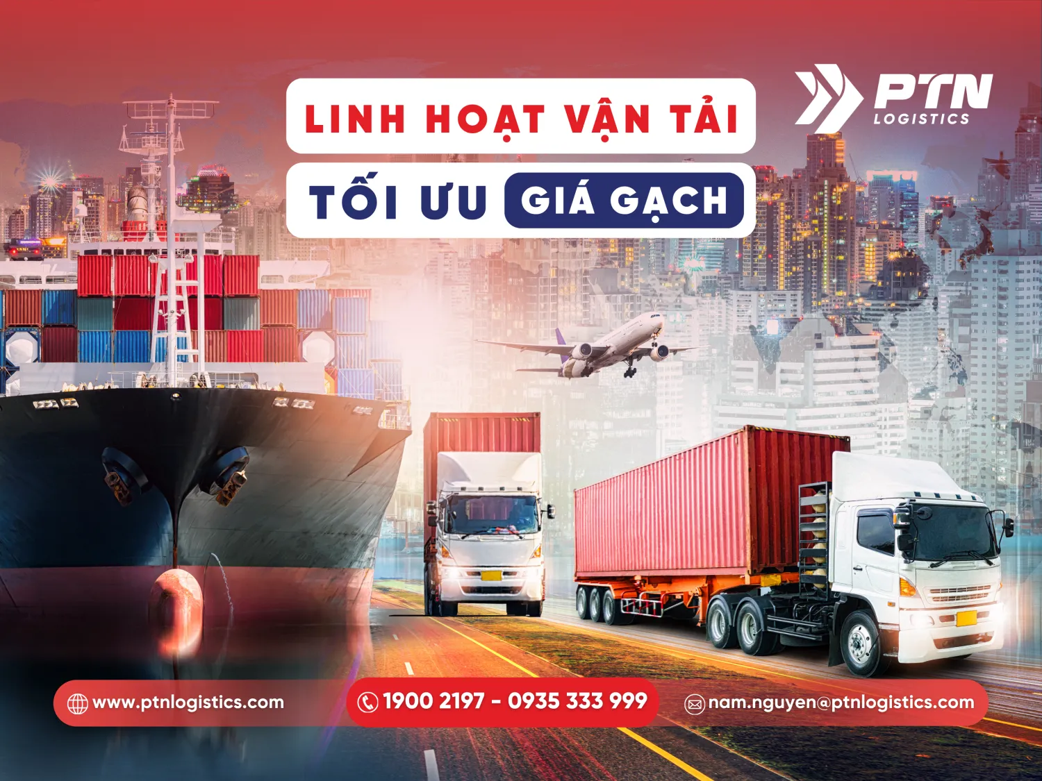 Vận chuyển đa phương thức giúp tiết kiệm chi phí