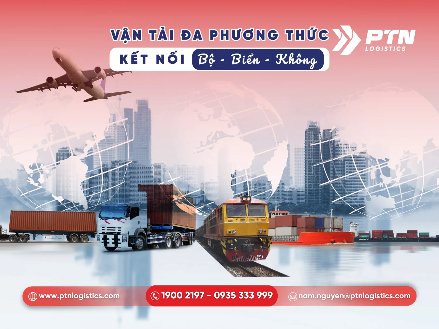 Vận chuyển đa phương thức trái cây XNK