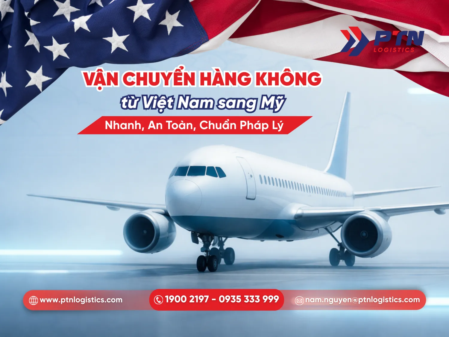 Vận hành hàng không từ Việt Nam sang Mỹ nhanh, an toàn