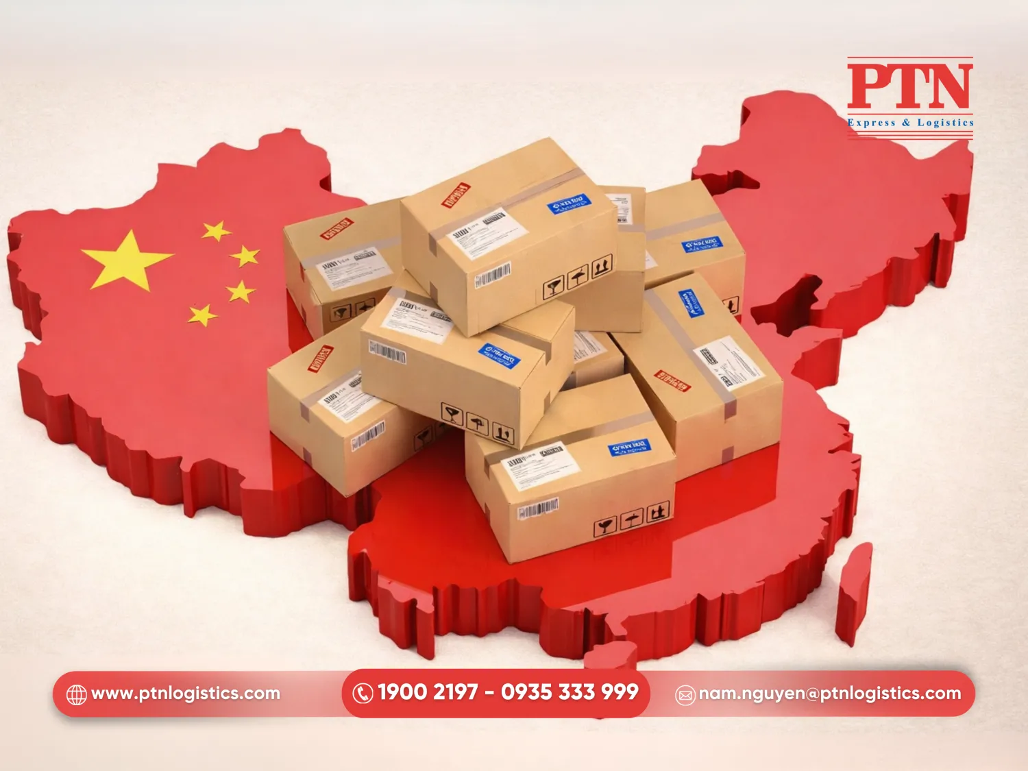 Vận chuyển nội địa Trung Quốc đến cửa khẩu